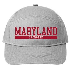 Maryland Lacrosse 7-Panel Snapback Hat