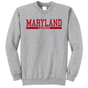 Maryland Lacrosse Tall Sweatshirt