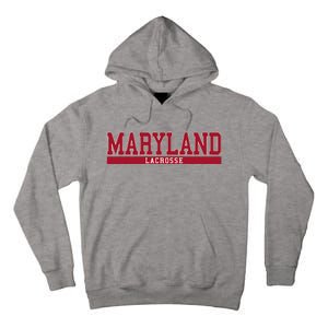 Maryland Lacrosse Tall Hoodie