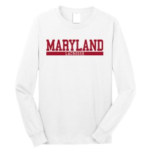 Maryland Lacrosse Long Sleeve Shirt