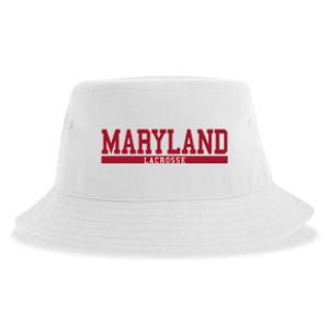 Maryland Lacrosse Sustainable Bucket Hat