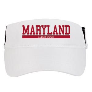 Maryland Lacrosse Adult Drive Performance Visor