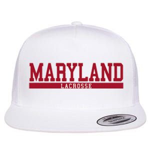 Maryland Lacrosse Flat Bill Trucker Hat