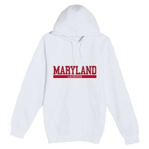 Maryland Lacrosse Premium Pullover Hoodie