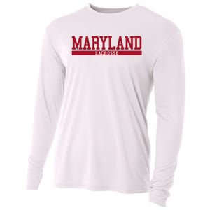 Maryland Lacrosse Cooling Performance Long Sleeve Crew