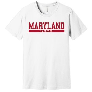 Maryland Lacrosse Premium T-Shirt