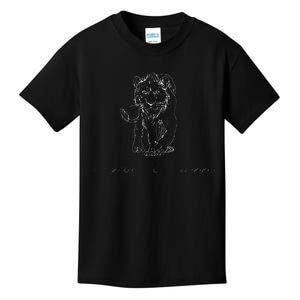 Motivational Lion Mindset Inspirational Kids T-Shirt