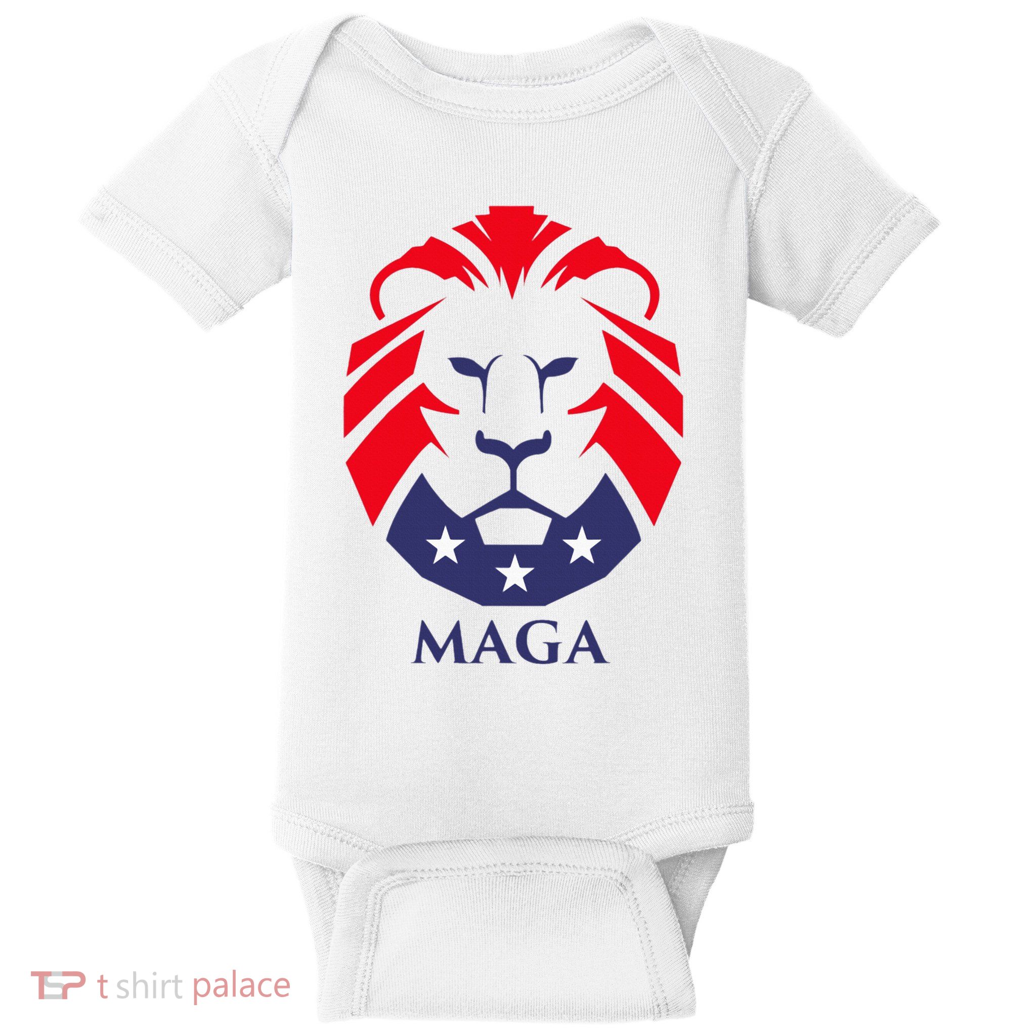 Maga Lion Baby Bodysuit