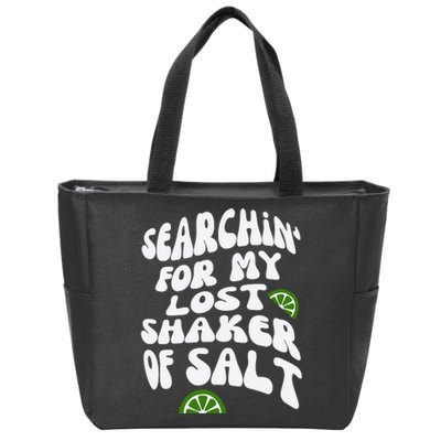 Margaritaville Lyrics Zip Tote Bag