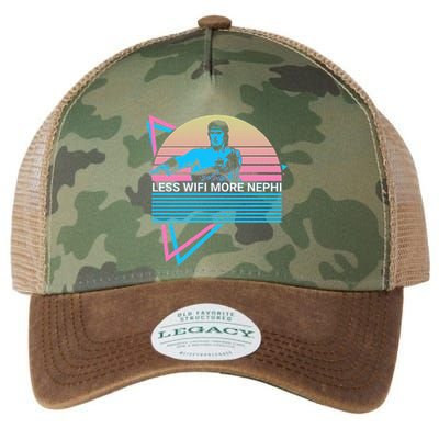 Mormon Lds Missionary Less Wifi More Nephi Legacy Tie Dye Trucker Hat