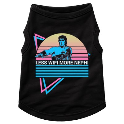 Mormon Lds Missionary Less Wifi More Nephi Doggie Tank