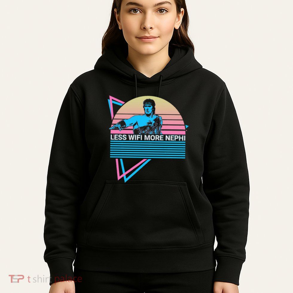 Mormon Lds Missionary Less Wifi More Nephi Hoodie
