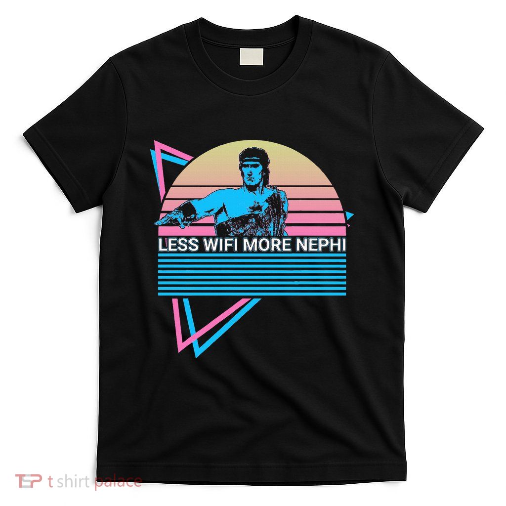 Mormon Lds Missionary Less Wifi More Nephi T-Shirt