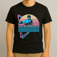 Mormon Lds Missionary Less Wifi More Nephi T-Shirt