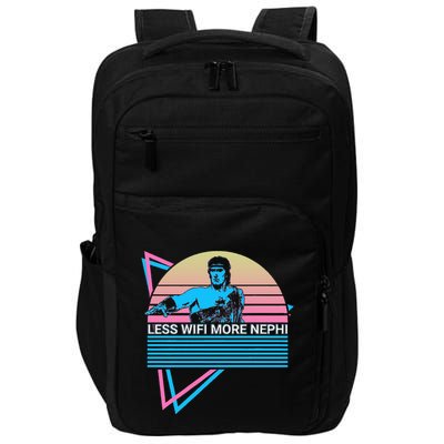 Mormon Lds Missionary Less Wifi More Nephi Impact Tech Backpack
