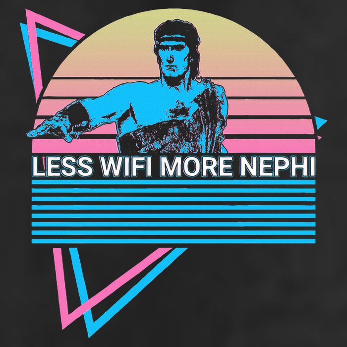 Mormon Lds Missionary Less Wifi More Nephi 15oz Campfire Ceramic Mug
