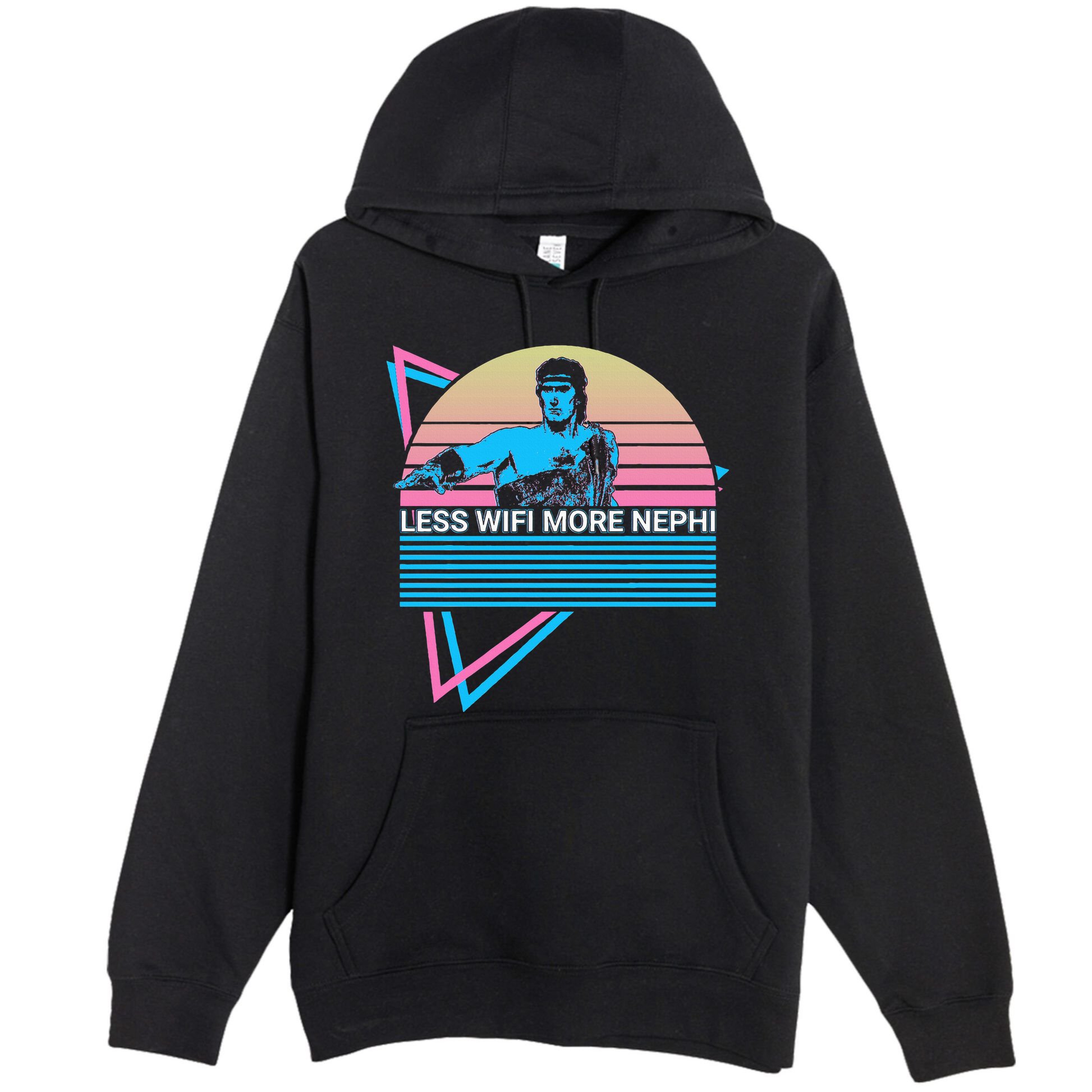 Mormon Lds Missionary Less Wifi More Nephi Premium Pullover Hoodie