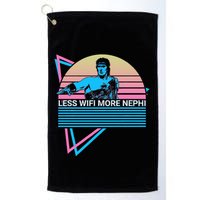 Mormon Lds Missionary Less Wifi More Nephi Golf Towel
