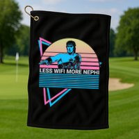 Mormon Lds Missionary Less Wifi More Nephi Golf Towel