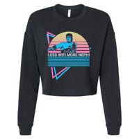 Mormon Lds Missionary Less Wifi More Nephi Cropped Pullover Crew