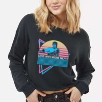 Mormon Lds Missionary Less Wifi More Nephi Cropped Pullover Crew