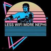 Mormon Lds Missionary Less Wifi More Nephi Wool Snapback Cap