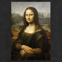 Mona Lisa 7 Panel Mesh Trucker Snapback Hat