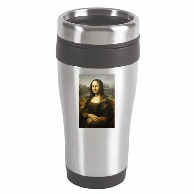Mona Lisa 16oz Travel Tumbler