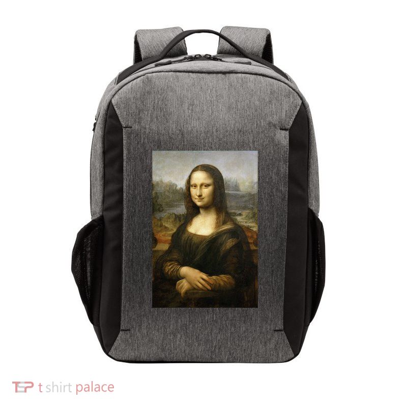 Mona Lisa Vector Backpack