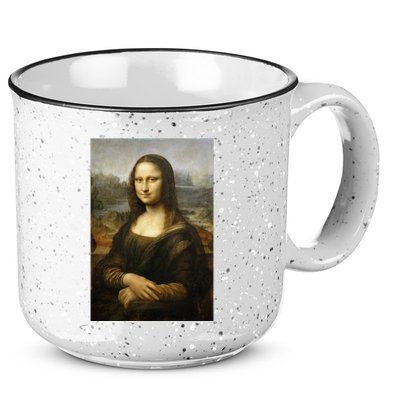 Mona Lisa 15oz Campfire Ceramic Mug
