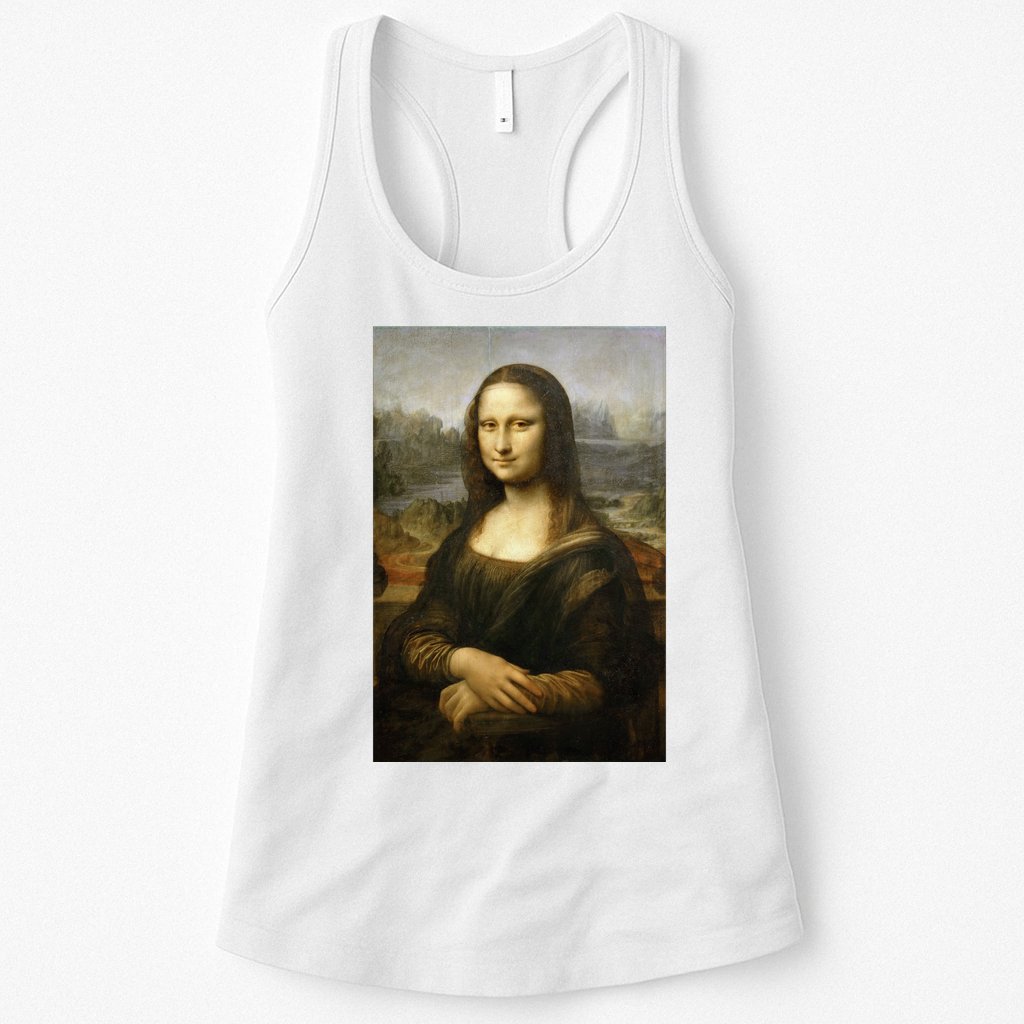 Mona Lisa Womens Tank Top