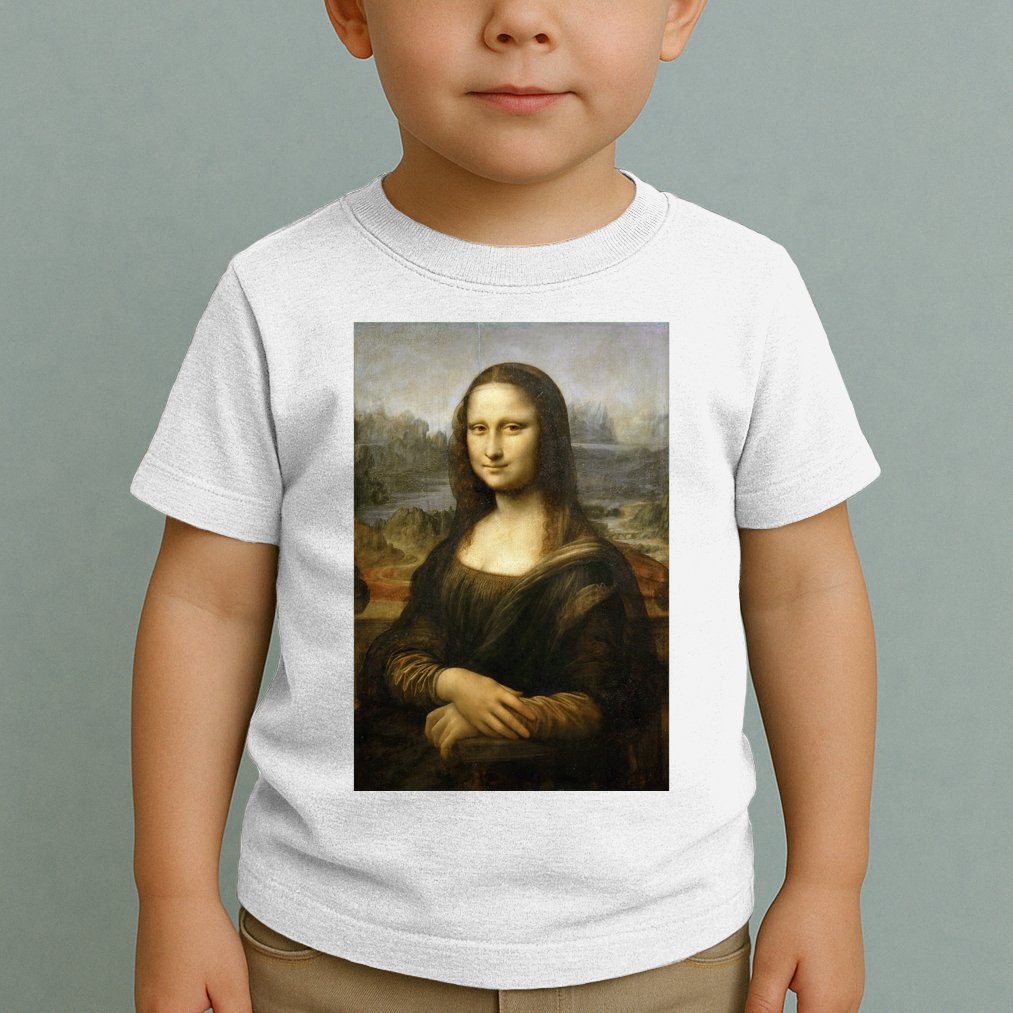 Mona Lisa Toddler T-Shirt