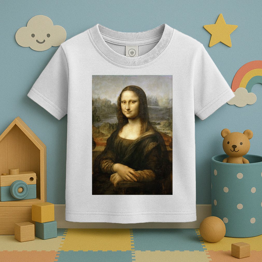 Mona Lisa Toddler T-Shirt