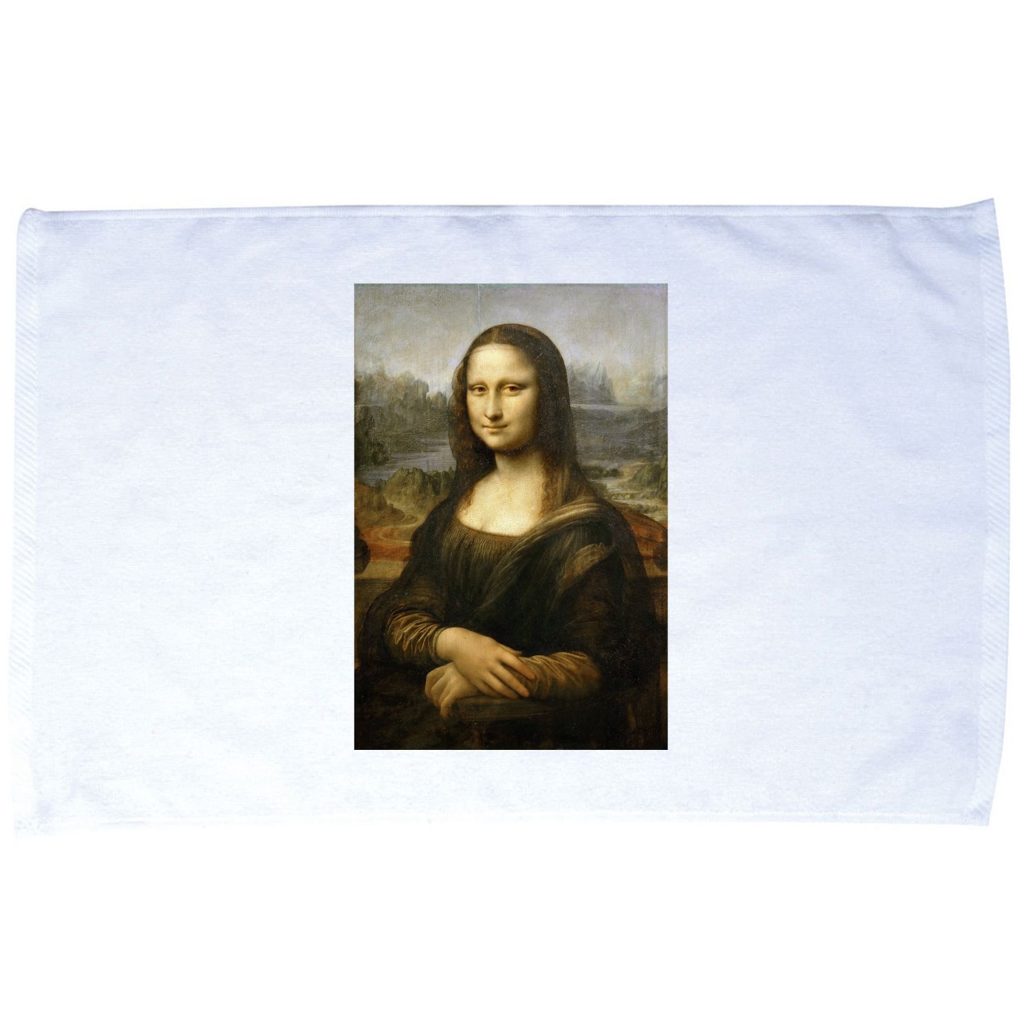 Mona Lisa Microfiber Hand Towel