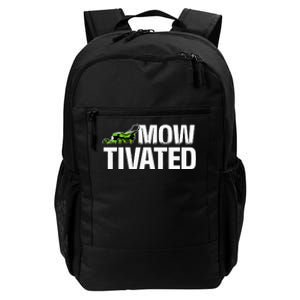 Mowtivated Lawn Mower Landscaping Gardener Daily Commute Backpack