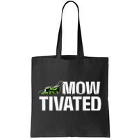 Mowtivated Lawn Mower Landscaping Gardener Tote Bag