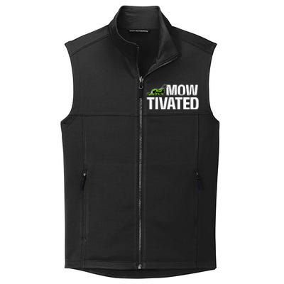 Mowtivated Lawn Mower Landscaping Gardener Collective Smooth Fleece Vest