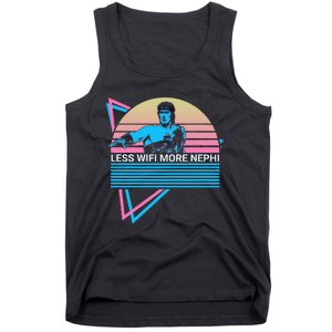 Mormon Lds Missionary Less Wifi More Nephi Tank Top