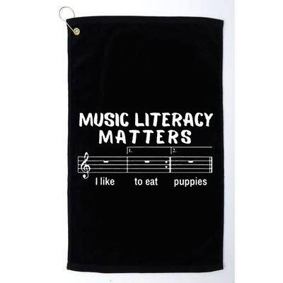 Music Literacy Matters Golf Towel