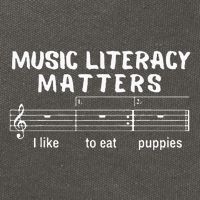 Music Literacy Matters Cotton Canvas Backpack