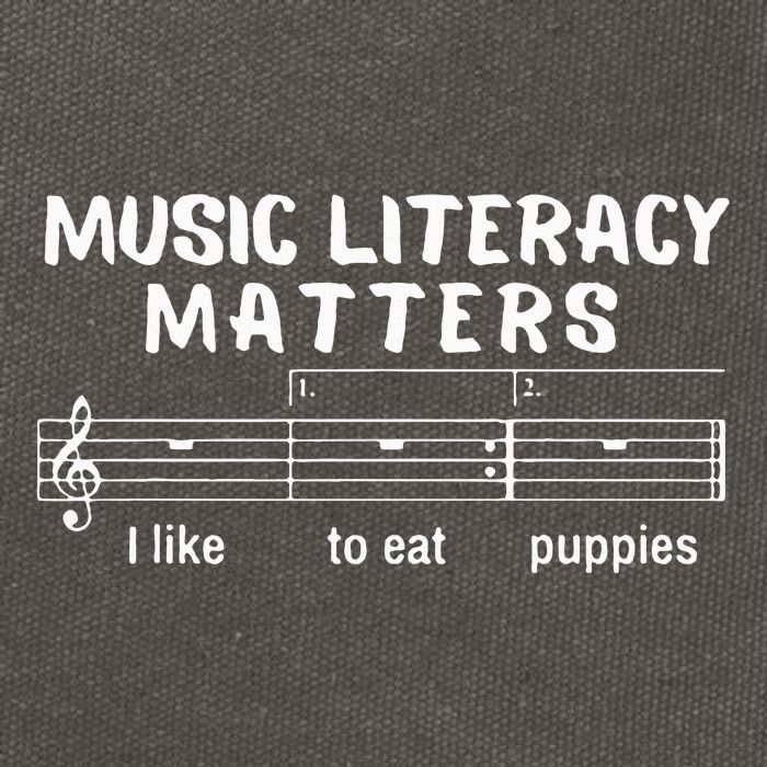 Music Literacy Matters Cotton Canvas Backpack