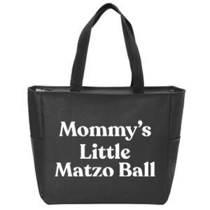 MommyS Little Matzo Ball Funn Zip Tote Bag