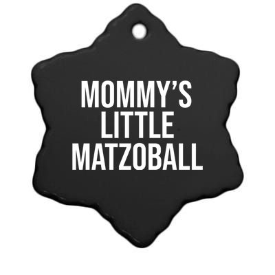 MommyS Little Matzo Ball Funn Ceramic Star Ornament