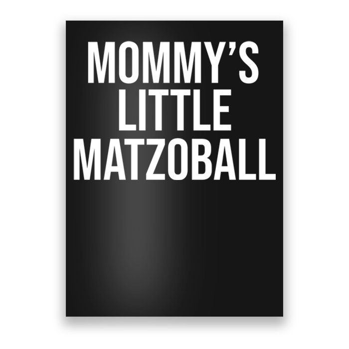 MommyS Little Matzo Ball Funn Poster