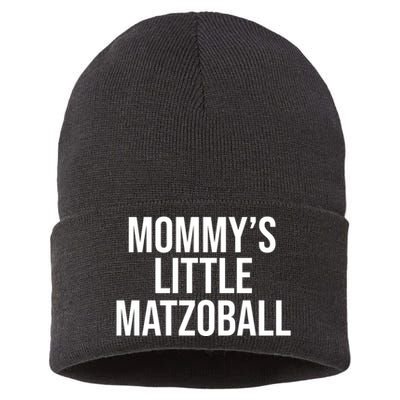 MommyS Little Matzo Ball Funn Sustainable Knit Beanie