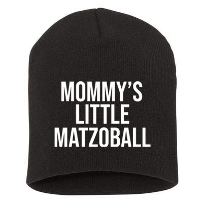 MommyS Little Matzo Ball Funn Short Acrylic Beanie