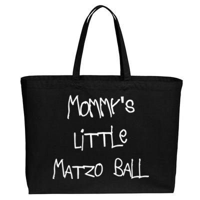 MommyS Little Matzo Ball Funn Cotton Canvas Jumbo Tote