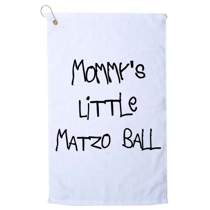 MommyS Little Matzo Ball Funn Platinum Collection Golf Towel