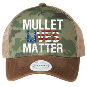 Mullet Lives Matter Gift Funny Hairstyle Gift Meaningful Gift Legacy Tie Dye Trucker Hat