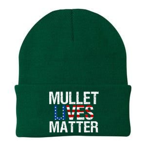 Mullet Lives Matter Gift Funny Hairstyle Gift Meaningful Gift Knit Cap Winter Beanie